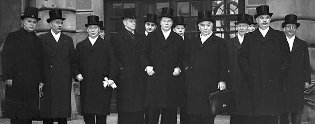 The_cabinet_of_Sweden_1939_and_prime_minister_Hansson