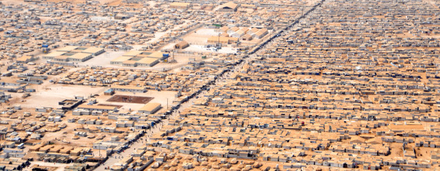 An_Aerial_View_of_the_Za’atri_Refugee_Camp